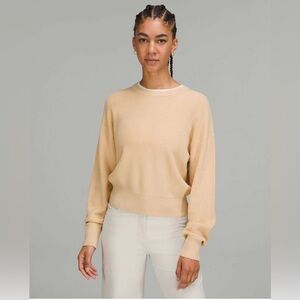 Lululemon Waist Length Crewneck Sweater - Size 4